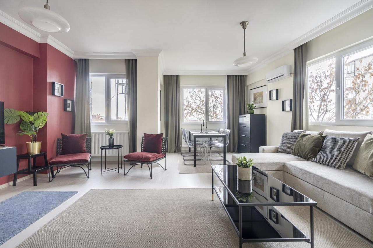 Modern Flat With Balcony On Bagdat Street Διαμέρισμα Κωνσταντινούπολη Εξωτερικό φωτογραφία